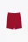Шорты хлопковые со средней посадкой на завязках - цвет бордовый - 7