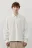 Джемпер-поло из хлопка и вискозы со льном - цвет белый - 3