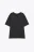 Футболка хлопковая базовая - цвет черный - 7