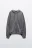 Толстовка на молнии из футера вареная - цвет серый - 9