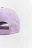 Кепка хлопковая с вышивкой - цвет сиреневый - 4