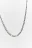 Колье-цепочка серебристое - цвет серый - 1