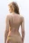 Бюстгальтер-топ бесшовный в рубчик - цвет бежевый - 3