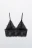 Бюстгальтер-топ кружевной - цвет черный - 5