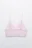 Бюстгальтер-топ кружевной - цвет розовый - 6