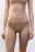 Трусы-слипы бесшовные со средней посадкой - цвет бежевый - 2