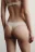 Трусы-стринги с высокой посадкой - цвет молочный - 3