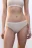 Трусы-танга со средней посадкой - цвет молочный - 2