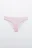Трусы-бразильяна кружевные со средней посадкой - цвет розовый - 5