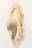 Шляпа соломенная с широкими полями и бахромой - цвет бежевый - 1
