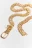 Пояс-цепочка декоративный золотистый - цвет желтый - 1
