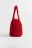 Сумка для бутылки плетеная - цвет красный - 4