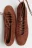 Туфли-лодочки со шнуровкой - цвет коричневый - 1