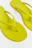 Сабо-вьетнамки матовые на плоской подошве - цвет желтый - 5