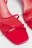 Босоножки с ремешками на квадратном каблуке - цвет красный - 7