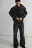 Куртка оверсайз с воротником-стойкой - цвет серый - 1