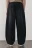 Джинсы багги со средней посадкой - цвет черный - 3