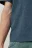 Футболка прямая с принтом и имитацией кармана - цвет синий - 9
