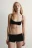 Трусы-боксеры в рубчик со средней посадкой - цвет черный - 4