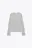 Лонгслив рваный с принтом - цвет серый - 8