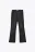 Джинсы клеш со средней посадкой и накатом - цвет черный - 8