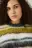 Джемпер пушистый в полоску - цвет зеленый - 5