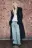 Дубленка длинная с меховой отделкой утепленная - цвет черный - 4