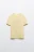 Футболка короткая базовая из хлопка - цвет желтый - 7