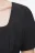 Платье DianaDress мини с разрезом - цвет черный - 6