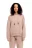 Худи утепленная oversize - цвет розовый - 1