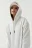 Худи утепленная oversize - цвет белый - 7