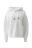 Худи утепленная oversize - цвет белый - 8