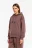 Худи утепленная oversize - цвет бежевый - 3
