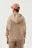 Худи утепленная oversize - цвет бежевый - 2