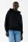 Худи утепленная oversize - цвет черный - 1
