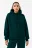 Худи oversize базовая с капюшоном - цвет зеленый - 1