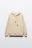 Худи oversize утепленная с капюшоном - цвет молочный - 10