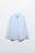 Рубашка oversize в полоску - цвет голубой - 9