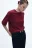 Футболка хлопковая базовая - цвет бордовый - 1