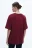 Футболка хлопковая базовая - цвет бордовый - 3