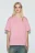 Футболка плотная из хлопка - цвет розовый - 2