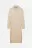 Платье-свитер KnitMidiDress вязаное с разрезом - цвет бежевый - 8