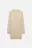 Платье-свитер KnitMiniDress вискозное - цвет бежевый - 6