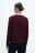 Лонгслив базовый из хлопкового трикотажа - цвет бордовый - 3
