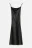 Платье-комбинация MAYA миди атласное - цвет черный - 10