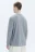Лонгслив oversize базовый трикотажный - цвет серый - 4