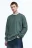 Свитшот oversize базовый из футера - цвет зеленый - 4