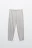 Брюки-джоггеры трикотажные из футера - цвет серый - 8