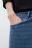 Джинсы wide leg широкие базовые - цвет голубой - 6