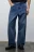 Джинсы wide leg широкие базовые - цвет голубой - 2